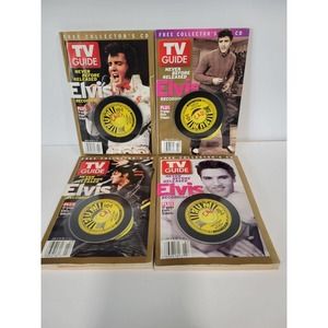 Elvis Memorabilia TV Guide Lot 4